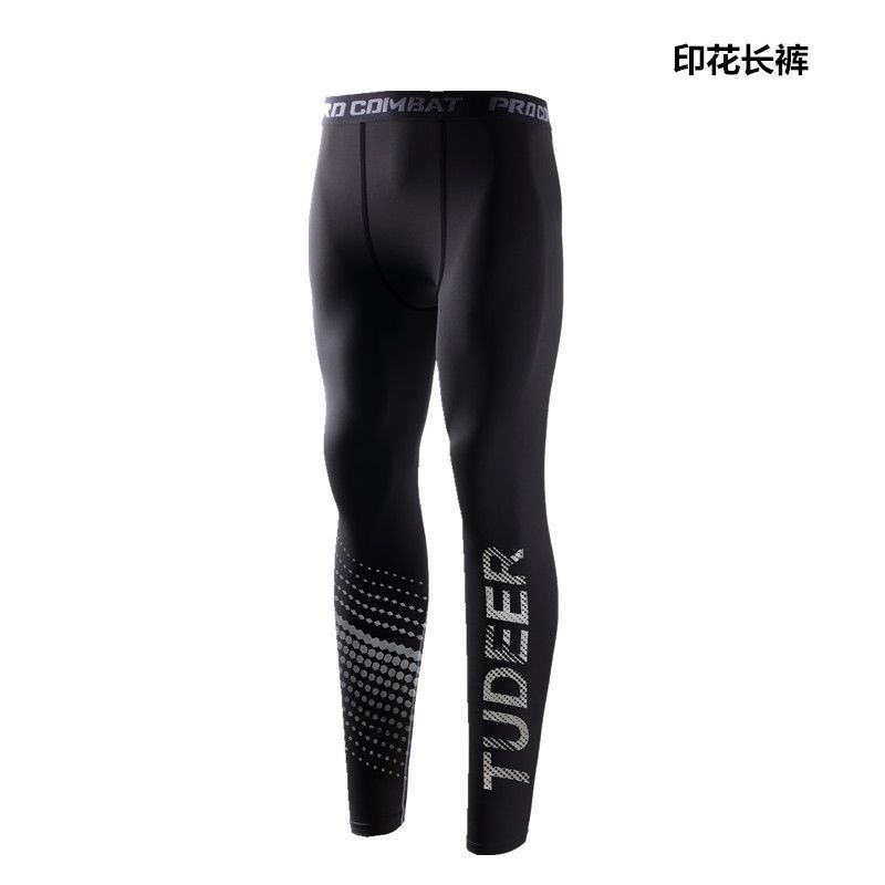 Υψηλής ελαστικότητας αθλητικά στενά ρούχα ανδρών μακρυμάνικα κοντομάνικα γρήγορο στέγνωμα τρέξιμο γυμναστική μπάσκετ προπόνηση κάτω μέρος_voghion.com