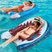 Filet gonflable en PVC épais, nouveau, flottant, pour piscine, fête, requin, chaise longue_voghion.com