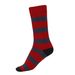 Cotton Crew Socks With Stripe Patterned Casual Socks 1 Pair_voghion.com