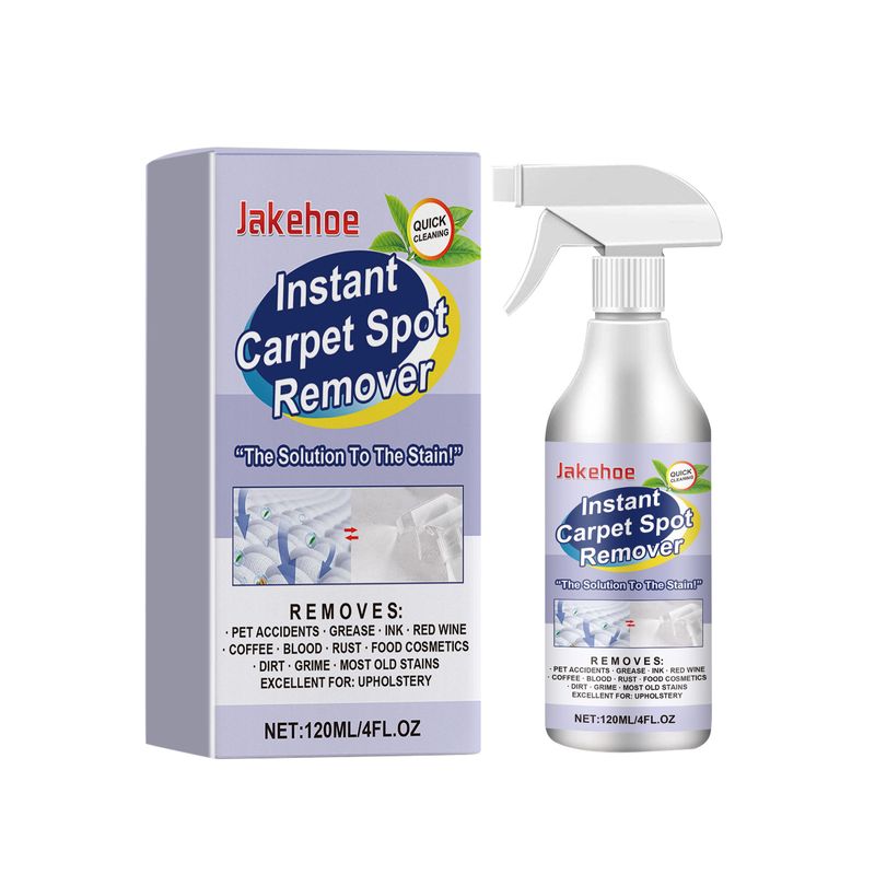 JAKEHOE Carpet Stain Remover Spray - Deep Penetrating Formula For Tough Stains & Odors | Quick-Dry, No Residue, Long-Lasting Freshness | Safe On Wool,_voghion.com