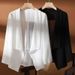 Chiffon Western Style Shawl Outer Match Sun Protection Clothing Small Suit_voghion.com