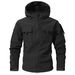Herren Softshelljacke – Taktische Tarn-Windjacke mit Fleecefutter (S-3XL, 7 Farben)_voghion.com