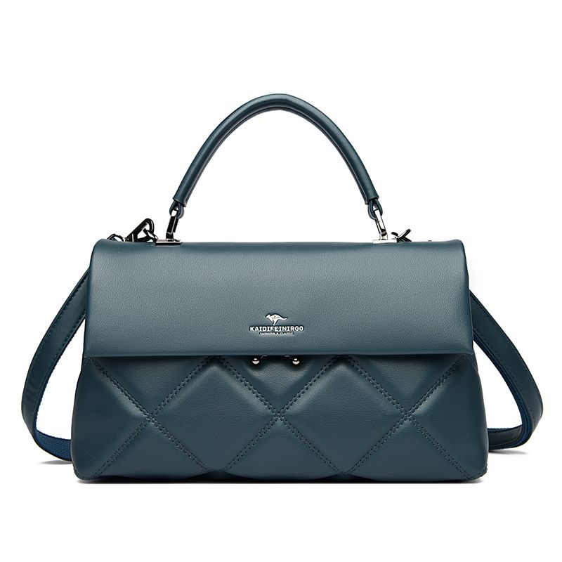 Borse da donna Cross Border 2024 Autunno e Inverno Nuove borse da donna alla moda Borsa a tracolla semplice e urbana Borsa a rombo Borsa da donna in morbida pelle_voghion.com