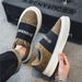 Fashion Designer Mens Suede Loafers Shoes Fashion Letter Slip On Casual Sneakers Men Comfort Vulcanize Shoes For Men Zapatillas Hombre_voghion.com