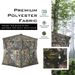 3 Person Portable Pop-Up Ground Hunting Blind With Tie-downs_voghion.com