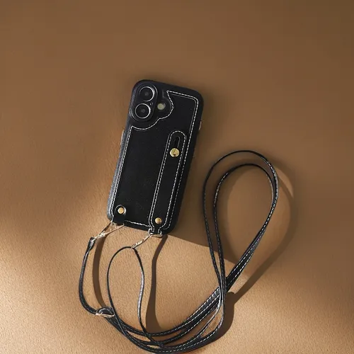 Funda para teléfono móvil compatible con iPhone 16/15/14, con orificio grande, todo incluido, Promax Trend 13/12_voghion.com