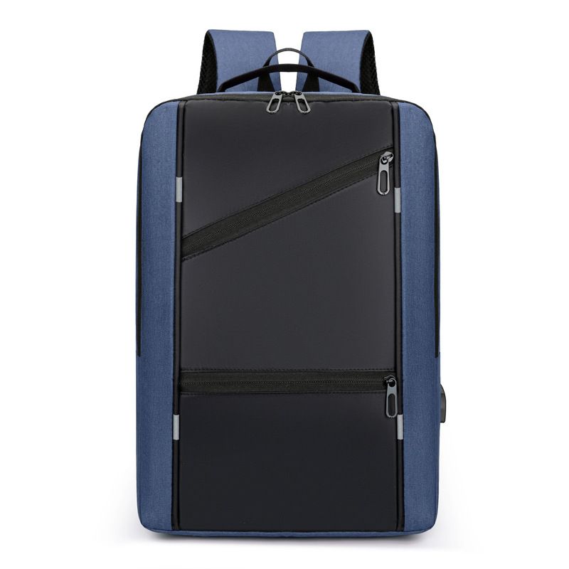 Computer Bag Men's Business Simple Multi-functional Backpack Usb Charging Large Capacity Student Backpack_voghion.com