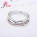 2025 New Arrivals New Wide Cross Cubic Zircon Sterling Sier Ring Fashion Female Jewelry Infinity Women Wedding Rings For Party_voghion.com