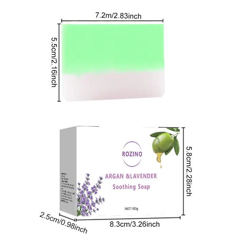 Lavender Handmade Is Clear, Not Tight, Soothing, Gentle, And Caring For Antibacterial Properties. Moroccan Nut Oil Soap_voghion.com
