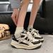 Small niche design bread 2024 Spring and Autumn new thick soled height increasing women's versatile casual sports single_voghion.com