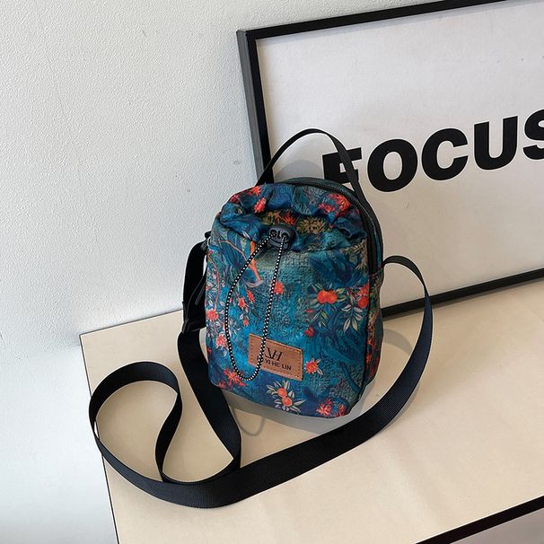 Nuova borsa a tracolla da donna stampata, grande capacità, impermeabile, mini, semplice, versatile, piccola, quadrata_voghion.com