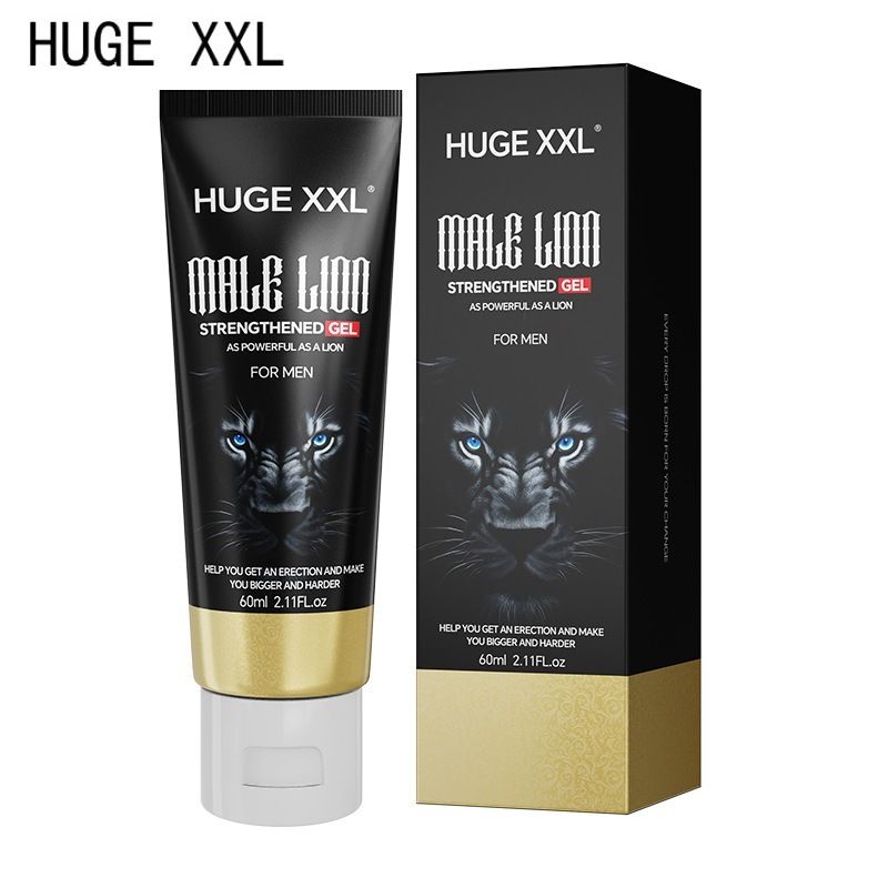 HUGE XXL Midnight Lion Men's Yin Meridian Massage Cream Sponge Nourishing Gel For Adults_voghion.com