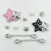 Bling Shoe Charms For Women Girl Gold Silver Rhinestones Charms Chains For Clog Sandals Cute Designer DIY Garden Slipper Shoe Accessories Decoration_voghion.com