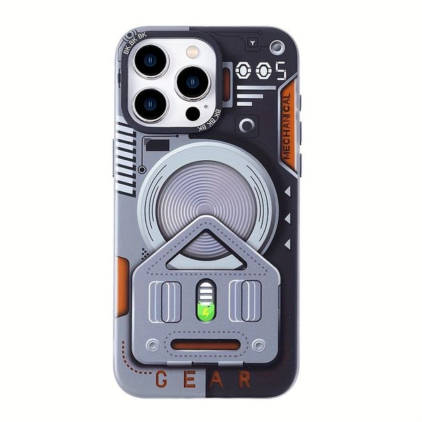For 15PROMAX Technology Mechanical Wind With Magnetic Suction Charging Function Mobile Phone Case For 14PROMAX Personalized Creative 13 Mobile Phone_voghion.com