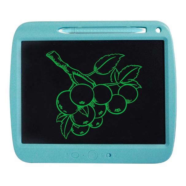 Wiederaufladbares LCD-Schreibtablett 9 Zoll – Buntes Kritzelbrett für Kinder, löschbares Zeichenpad mit One-Touch-Löschen und teilweisem Löschen_voghion.com