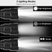 LED Rechargeable Flashlight Zoomable Aluminum Alloy Flashlight Torch_voghion.com