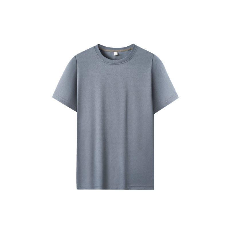 Jail Summer New Men's Breathable Sports Suit Plus Size Fashion Casual Round Neck Short Sleeve Set_voghion.com