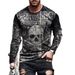 Printed long sleeved men's T-shirt_voghion.com