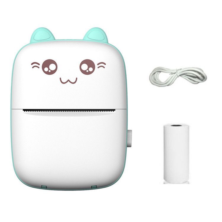 Error Correction Printer Adhesive Label Thermal Meow Machine Children Student Gift Photo Wireless Portable_voghion.com