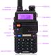 5R 5W 8W Dual Band Baofeng Walkie Talkie UV Ham Zwei-Wege-VHF-UHF-FM-Radio Handheld Transceiver für Langstreckenjagd_voghion.com