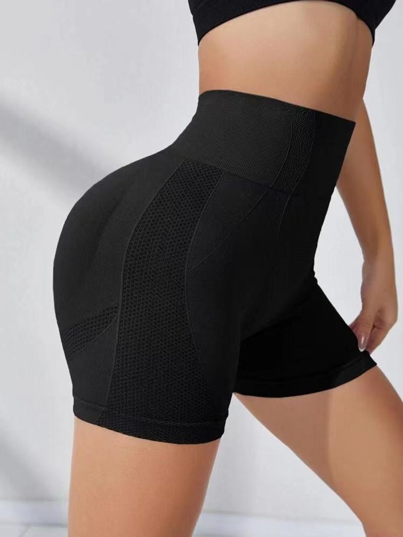 15 beliebte Farben, nahtlose Yoga-Shorts, Smile-Hose, pfirsichfarbene Po-Lifting-Jogginghose, Bauchkontrolle, Fitness-Hose, Dreiviertel-Hose für Damen_voghion.com