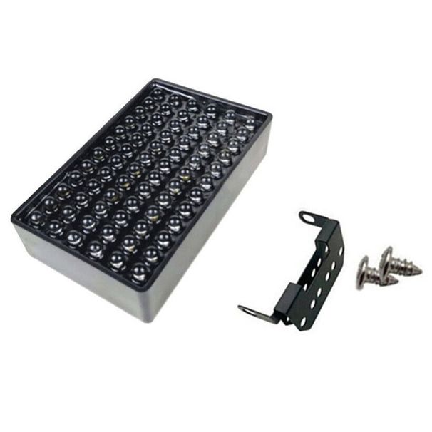 Luci stile F1 72 LED Indicatore di direzione, luce di stop, stroboscopio lampeggiante da 12 V, luce di stop posteriore, accessorio per auto_voghion.com