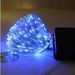 Solarbetriebene LED-Kupferdrahtlichter - Wasserdichte Lichterketten für den Außenbereich für Weihnachten, Garten, Terrassendekoration_voghion.com