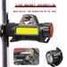 USB charging headlight Strong flashlight Magnet camping light LED headlight Outdoor fishing light_voghion.com