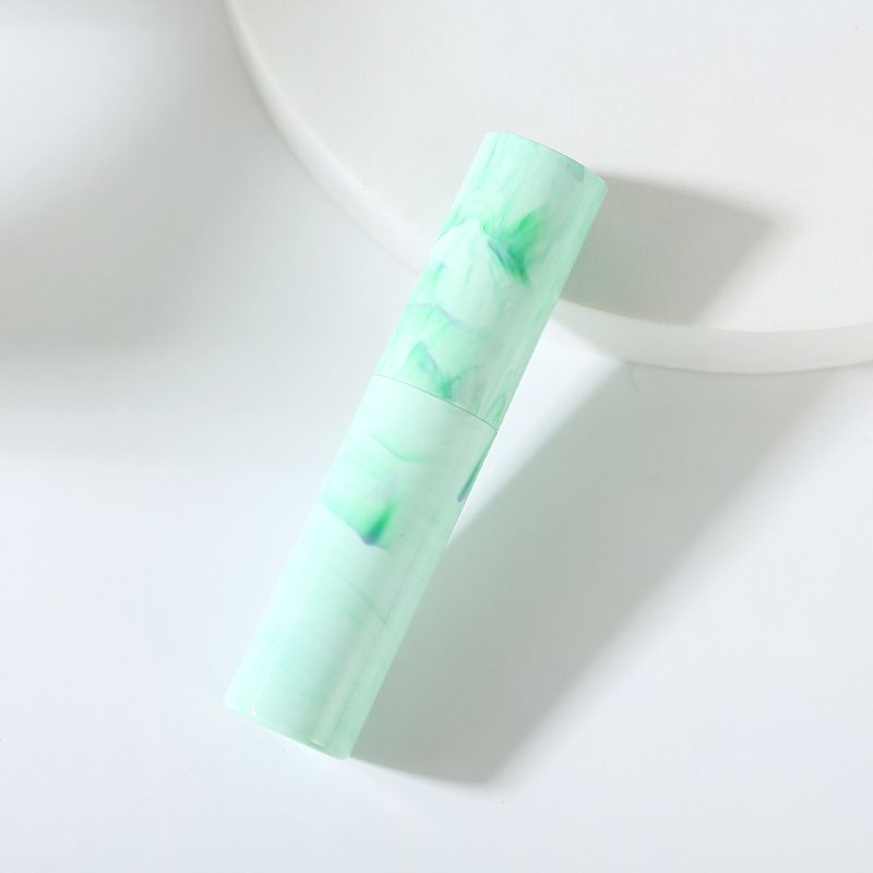 Parfumaccessoires 10ML marmeren parfumflesje ABS roterende cosmetische mondsprayfles glazen parfum lege fles_voghion.com