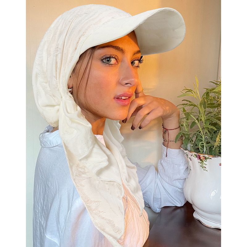 Women's Clothing Solid Color Women's Scarf Hat Versatile Malaysia Scarf Muslim Headscarf Hat_voghion.com