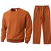 Jacquard Knit Sweatshirt & Jogger Set – Winter-Ready Casual Outfit With Breathable Comfort (Matching Loungewear For Men)_voghion.com