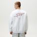 Streetwear-Sweatshirt mit Rundhalsausschnitt und kontrastierendem Buchstabendruck – Schwerer Pullover mit entspannter Passform (M–XXL, 52 % Baumwolle/48 % Polyester, Alternative zum T-Shirt mit Grafik)_voghion.com