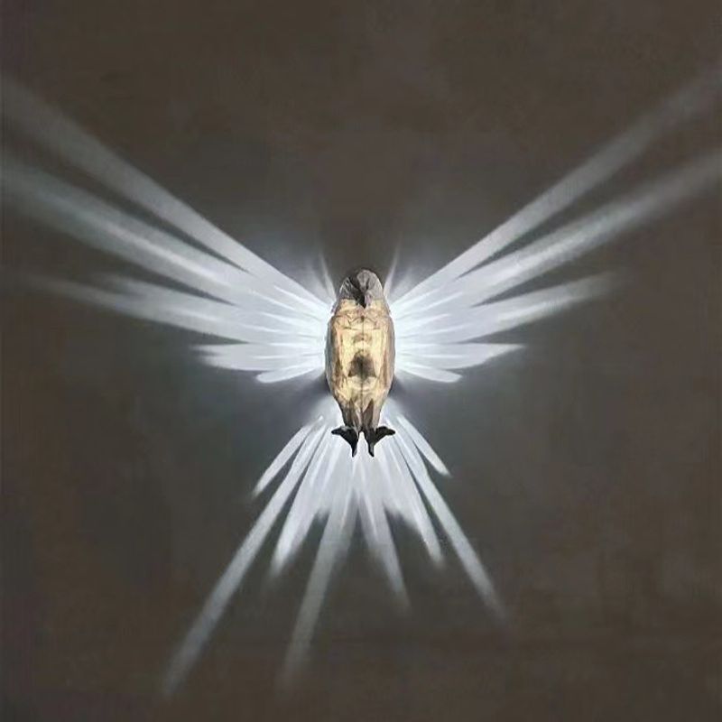 3D Animal LED Sleep Night Light Illuminazione da parete Decorazione artistica_voghion.com