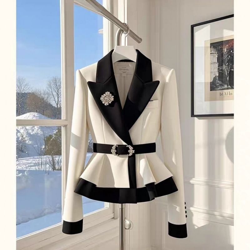 Damenbekleidung Frühjahr Neue Kleine Anzugjacke Damen Kurzer Stil Temperament Lässig Vielseitig Slim Fit Junges High-End-Weibliches Heißer Verkauf_voghion.com