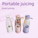 USB Wireless Juicer Bottle - 6-Blade Portable Blender, Rechargeable Travel Smoothie Cup For Gym & Office_voghion.com