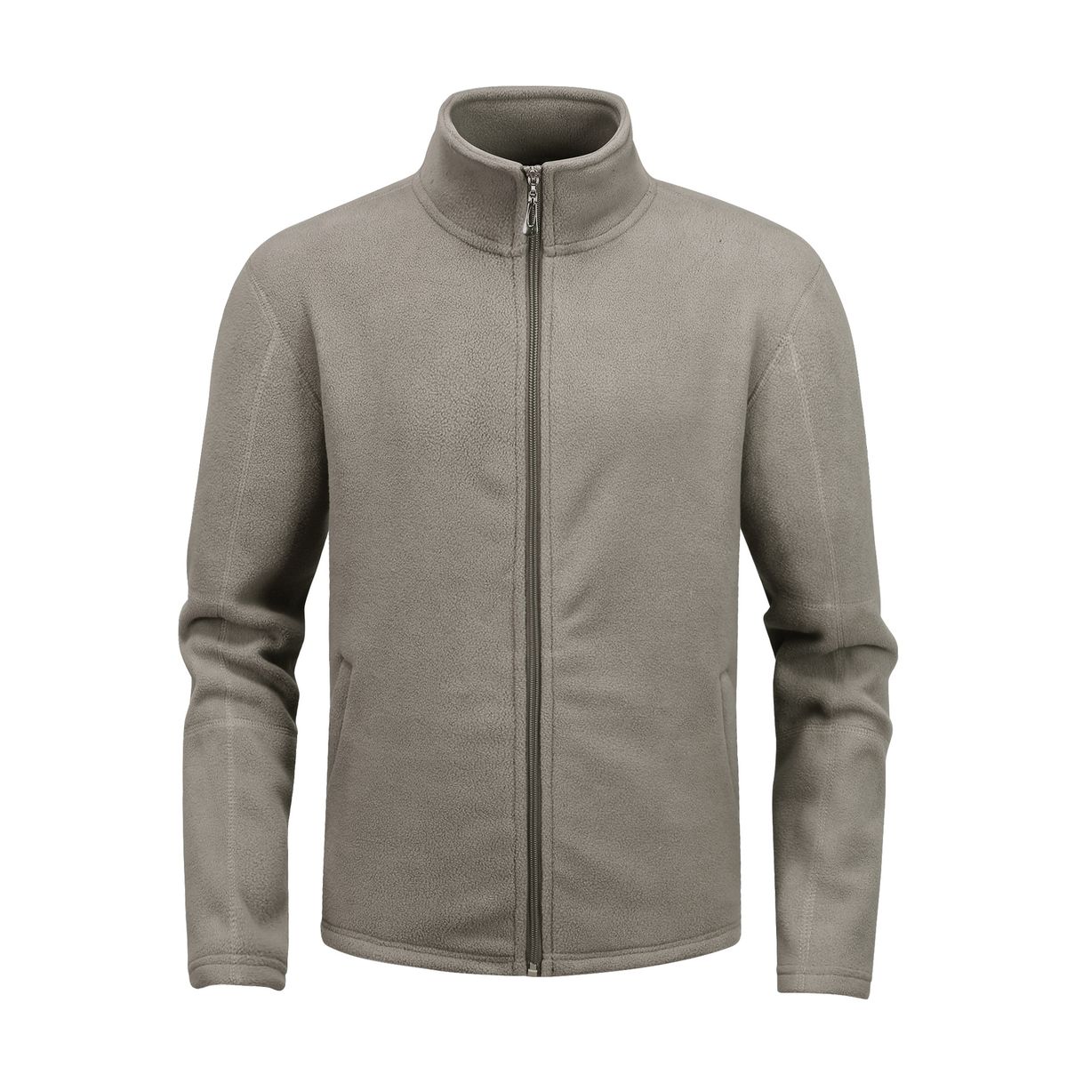 Giacca da uomo, felpa con collo alto, cardigan a maniche lunghe, giacca in pile spesso da uomo_voghion.com