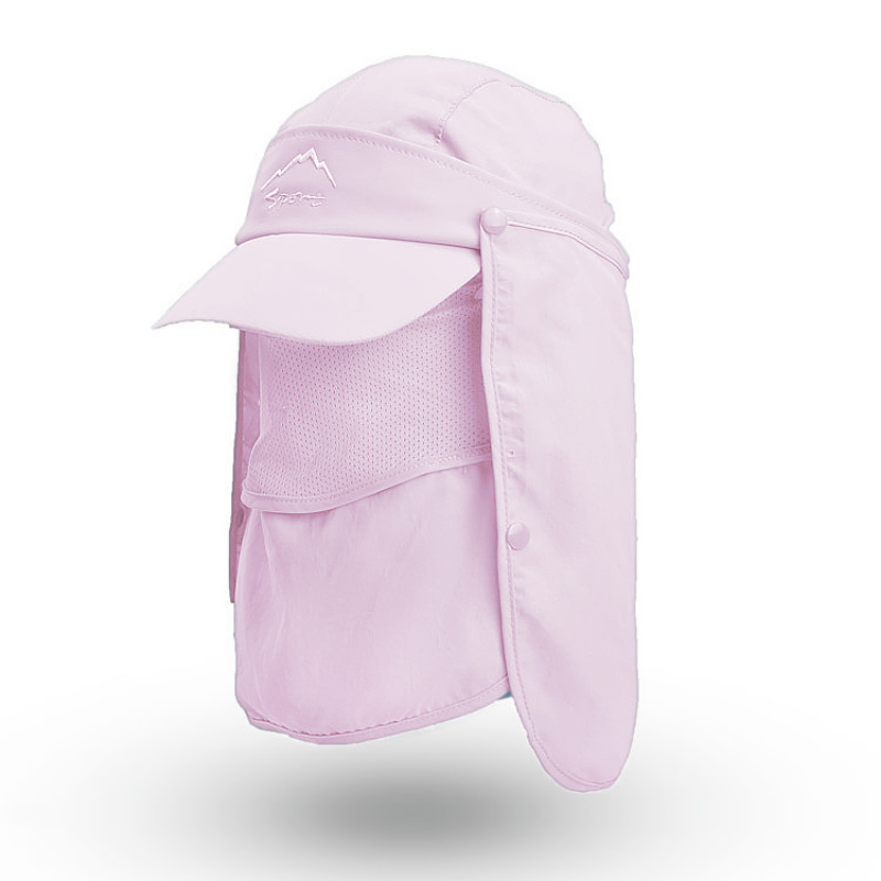 Hot Sale 3-in-1 Men Bucket with Shawl Veil Waterproof Removable Multi-function Sun Hat Breathable Outdoor UV Protection Fishing_voghion.com