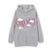 Men's Clothing Spot Direct Hair Fleece Ladies Long Sleeved Zipper Hoodie Heart Shaped Cloud Print Hoodie_voghion.com