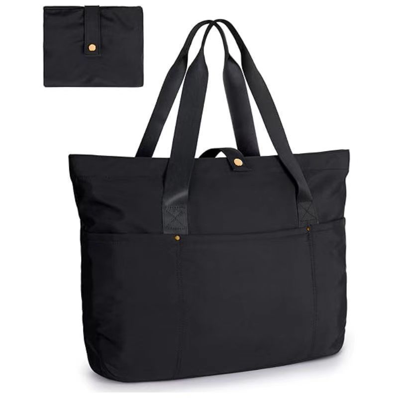 Neue faltbare Handtasche mit Kapazität und einfacher Umhängetasche. Die große kann in eine tragbare kleine Tasche gefaltet werden_voghion.com