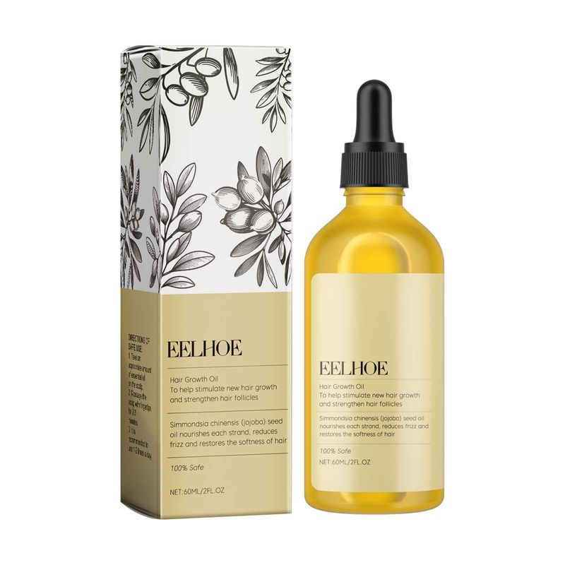 Ätherisches Jojobaöl für die Haare, feuchtigkeitsspendendes, haarerweichendes ätherisches Öl für die Haarpflege_voghion.com