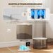 Automatischer Futterspender Und Wasserspender 2,5L Para Pequeños Tiernos, Blanco_voghion.com