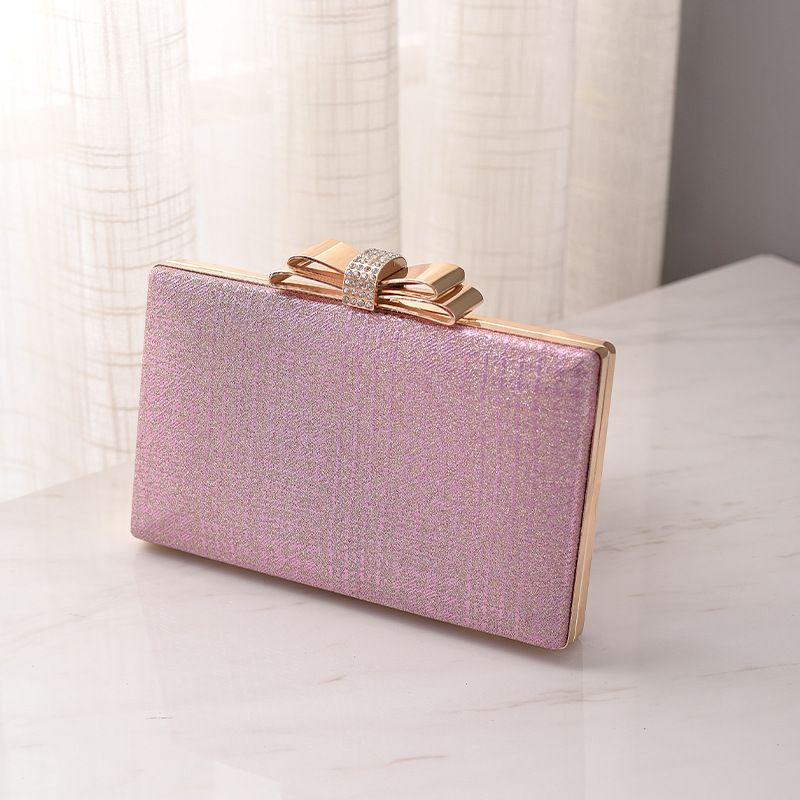  banquet lady temperament dress bow bag diagonal dinner bag clutch bag women _voghion.com