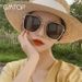 2025 New Women's High - End Travel - Style Large - Frame Sunglasses With UV Protection_voghion.com