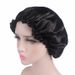 women's satin nightcap anti hair loss hair care hat personalized wood ear brim lazy sleep no heat nightcap_voghion.com