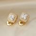 Earrings Fashionable And High End Moissanite Earrings, Niche And Versatile, Elegant Temperament Ear Clips, Light Luxury, No Piercing Ear Clips_voghion.com