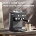 Semi-Automatic Espresso Machine With Built-in Grinder & Milk Frother – Compact Design, 15Bar Pressure, Auto Cleaning, 110-240V (Black)_voghion.com