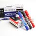 Dual-Tip Permanent Markers, 10-Pack - Black, Blue, Red - OPP Individually Wrapped - Waterproof, Quick-Drying, Ideal For Office, School & Art_voghion.com