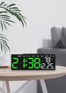 Nuevo reloj despertador multifuncional con LED digital, simple, con salida USB, para mesita de noche 5510_voghion.com