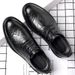 Geeignet für alle Jahreszeiten Brogue im britischen Stil für Trauzeugen, schwarze Bräutigam-Business-Anzugschuhe, lässige Lederschuhe für Herren, Hochzeitsschuhe_voghion.com