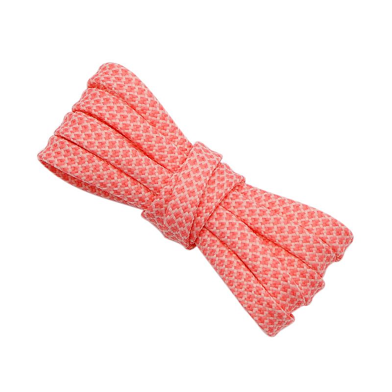 Plaid Two-tone Solid Color Flat Shoelace Canvas Shoes Board Shoe Rope_voghion.com